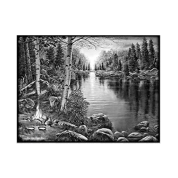 Пейзаж на обратной стороне памятника 4